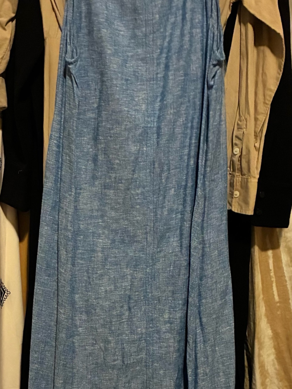 Anne Klein Light Blue High-Low Dress